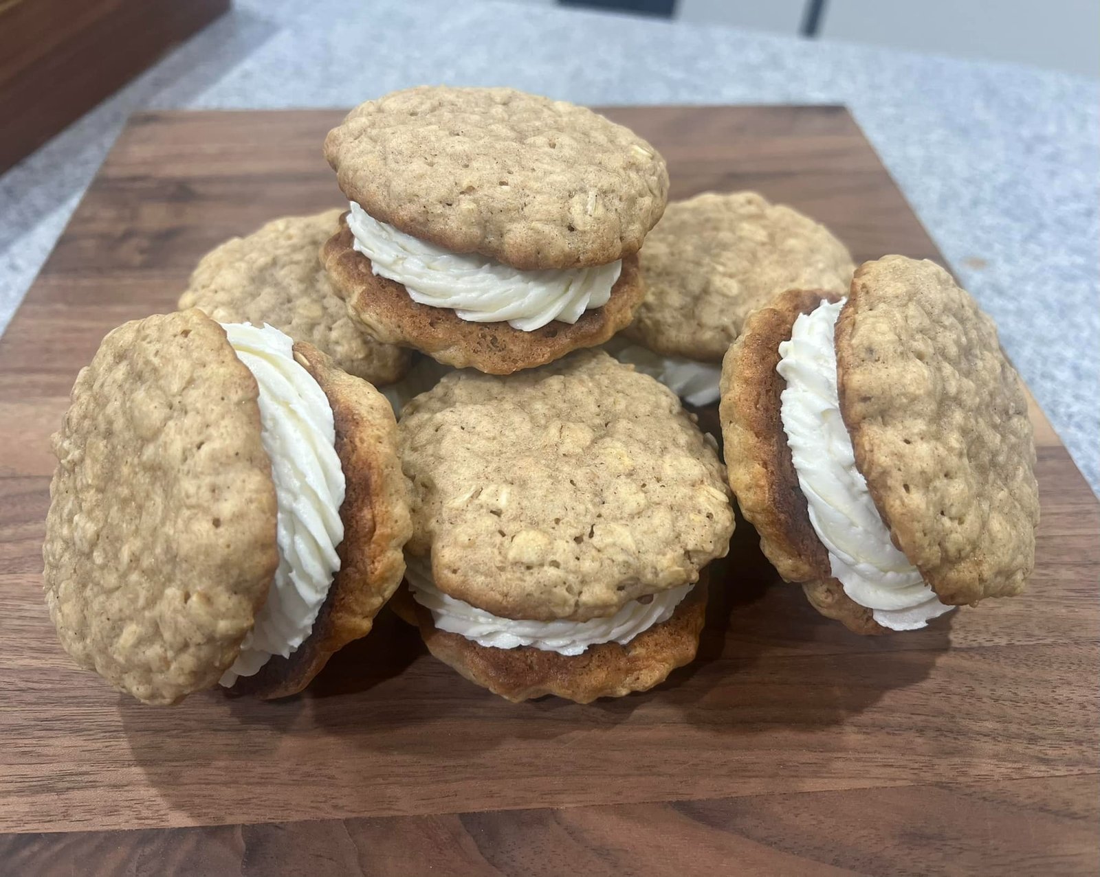 The Blue Eyed Bakery cookie sandwiches